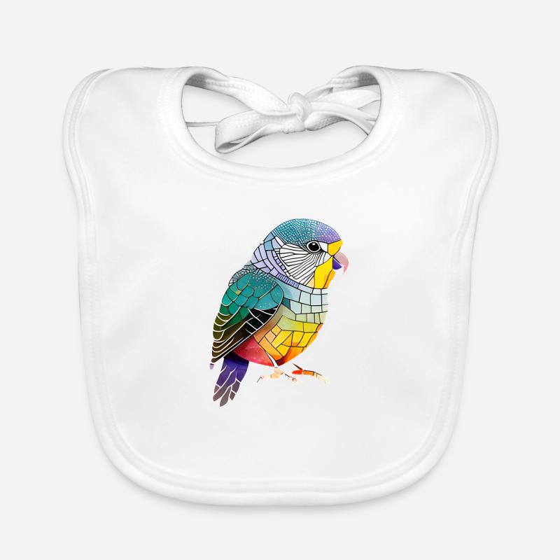 Propriétaire d’oiseau perruche oiseau calopsitte calopsitte Bavoir bio Bébé