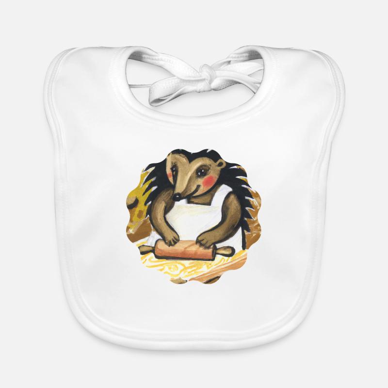 Igel Bäcker Baby Bio-Lätzchen