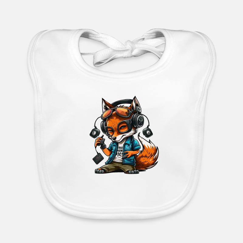 Foxy Beats Baby Bio-Lätzchen