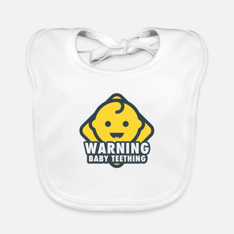 Alert! Baby teething! Organic Baby Bibs