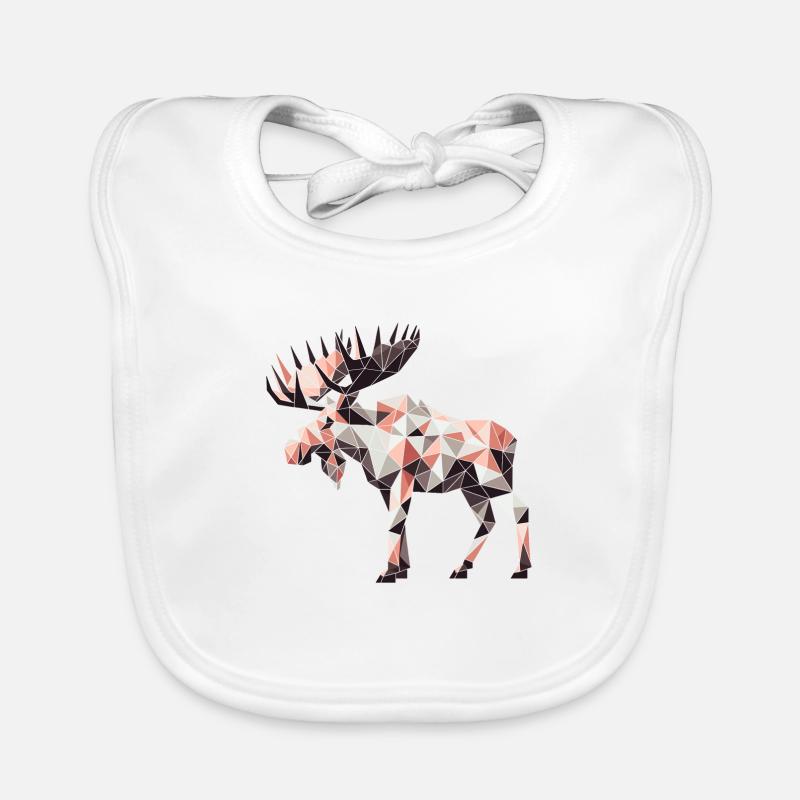 Moose // mosses Organic Baby Bibs