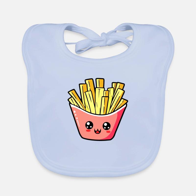 Frites Bavoir bio Bébé