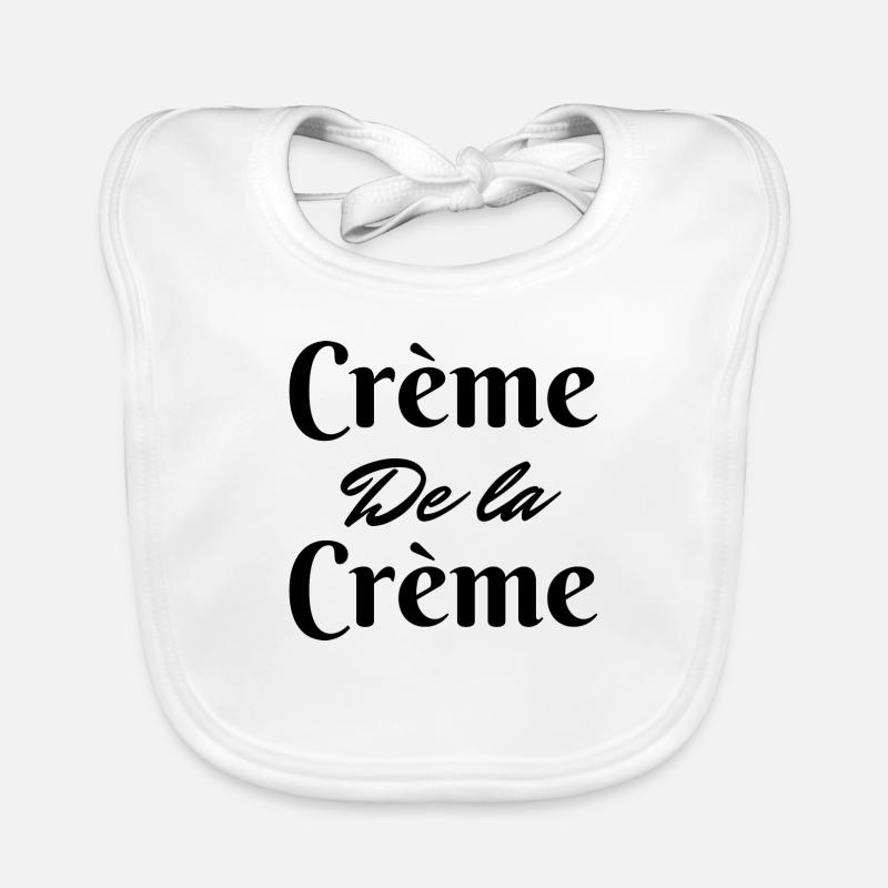 Crème de la crème Bavoir bio Bébé