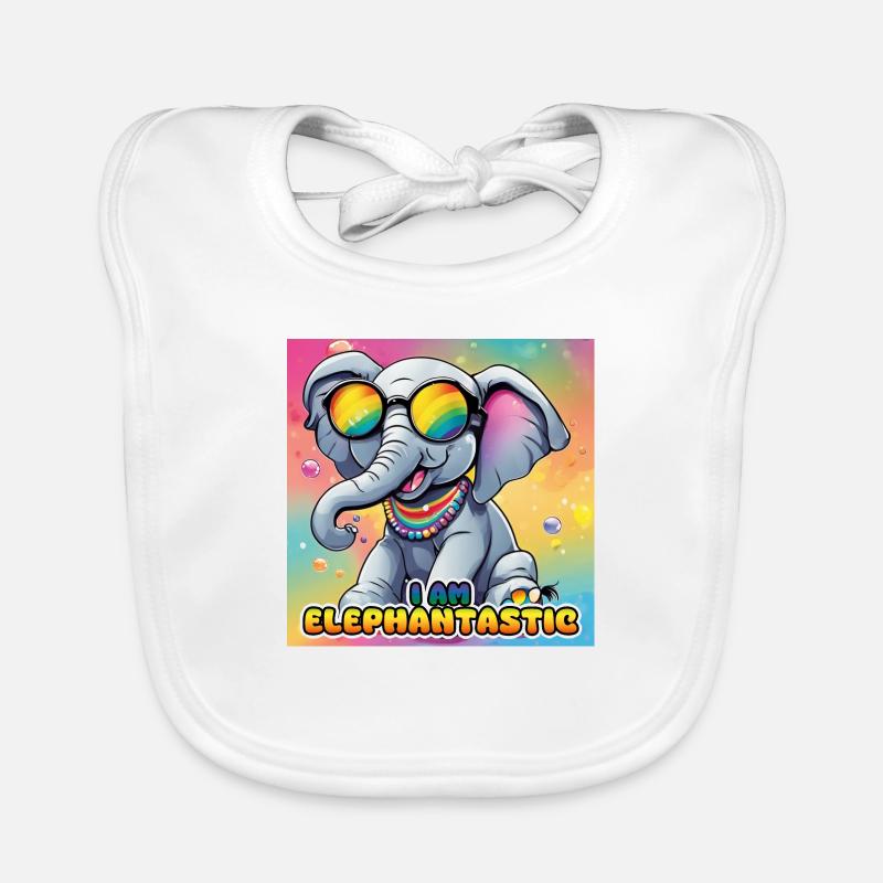 🌈🐘 Elephantastic - Elefantastic Organic Baby Bibs