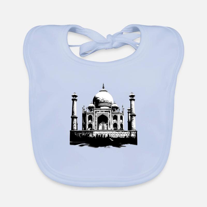 Monument du Taj Mahal à Agra Bavoir bio Bébé