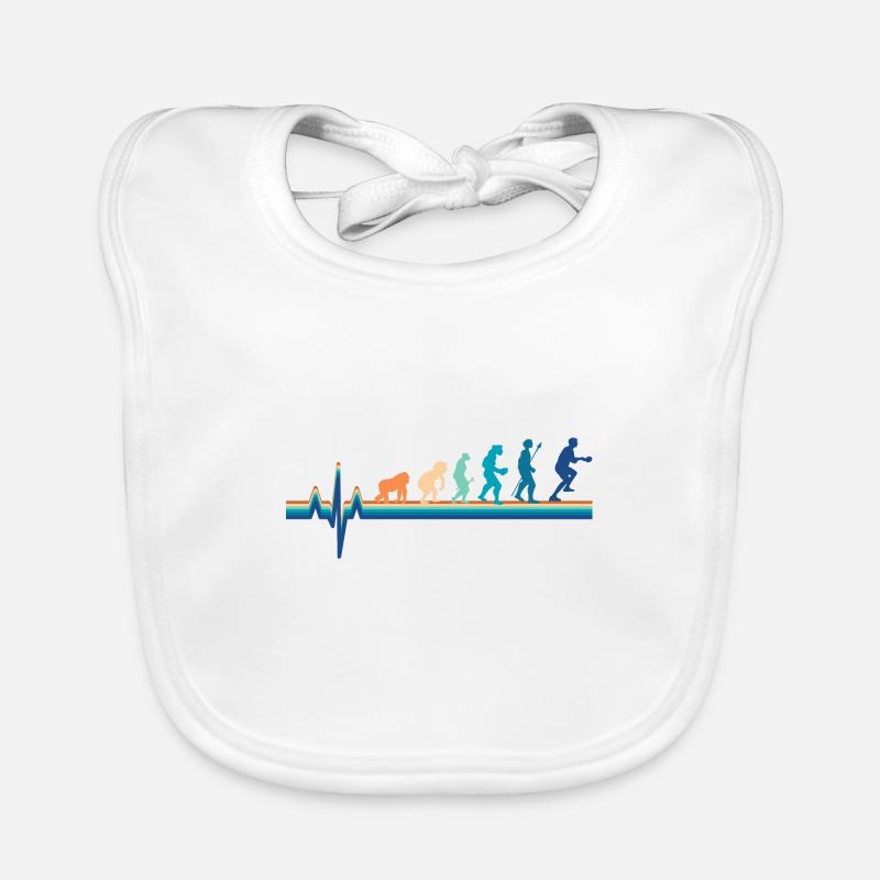 Evolution Ping Pong Herzschlag Baby Bio-Lätzchen