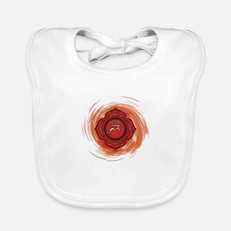 Premier chakra Muladhara Bavoir bio Bébé