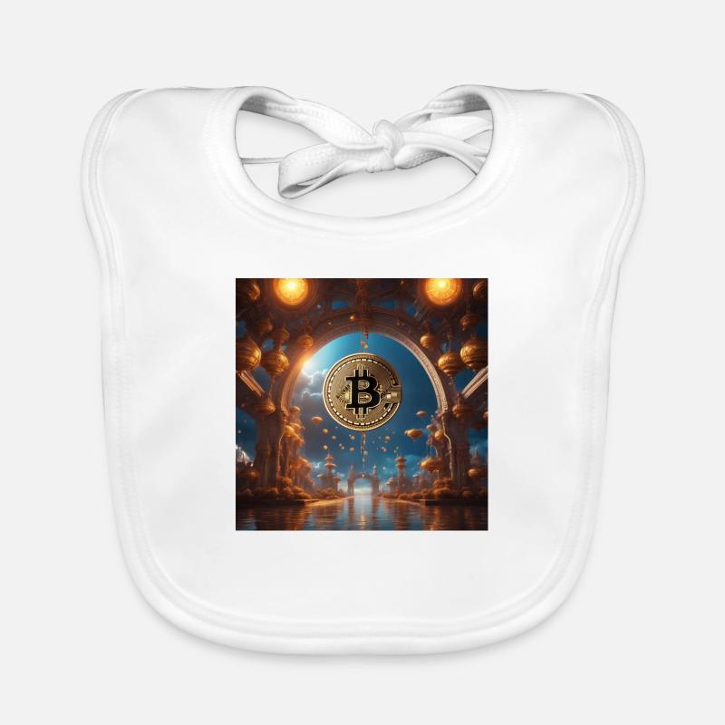 Bitcoin Baby Bio-Lätzchen