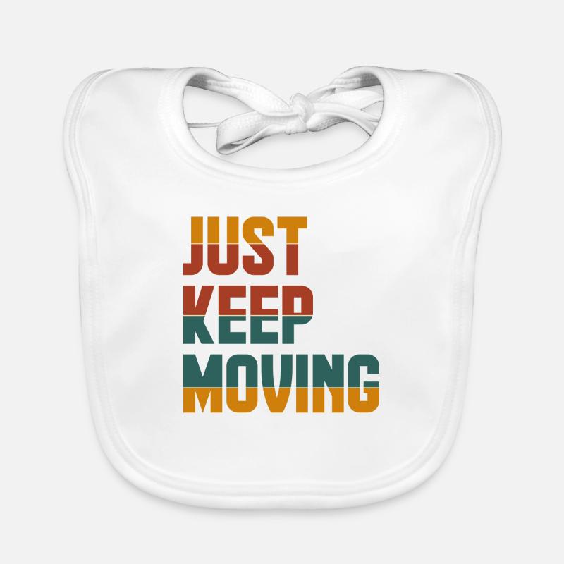 Just Keep, Moving Organic Baby Bibs