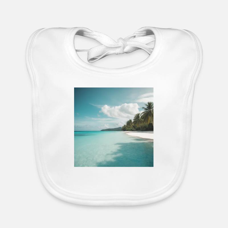 Tropical Paradise Organic Baby Bibs