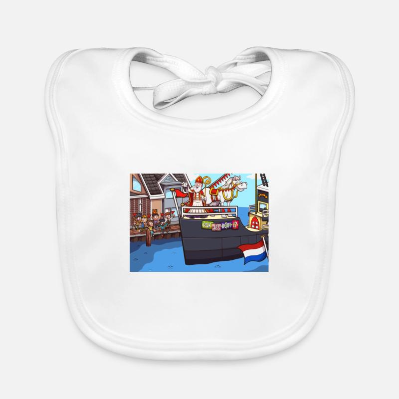 Arrivée de Saint-Nicolas Bavoir bio Bébé