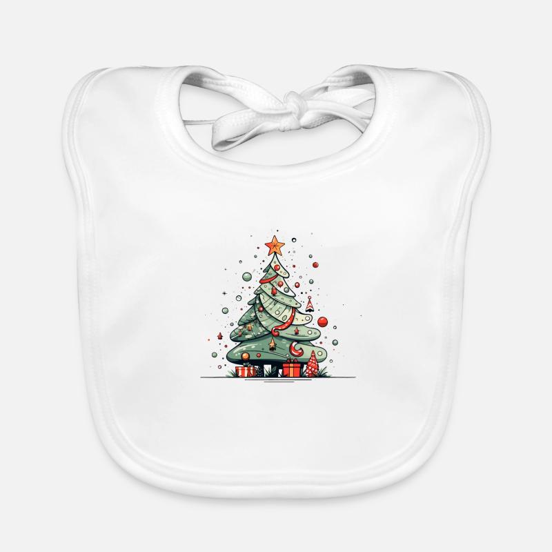 Sapin de Noël Bavoir bio Bébé