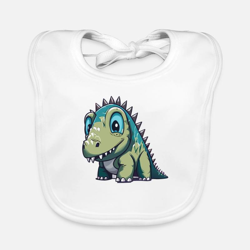 Dino amical Bavoir bio Bébé