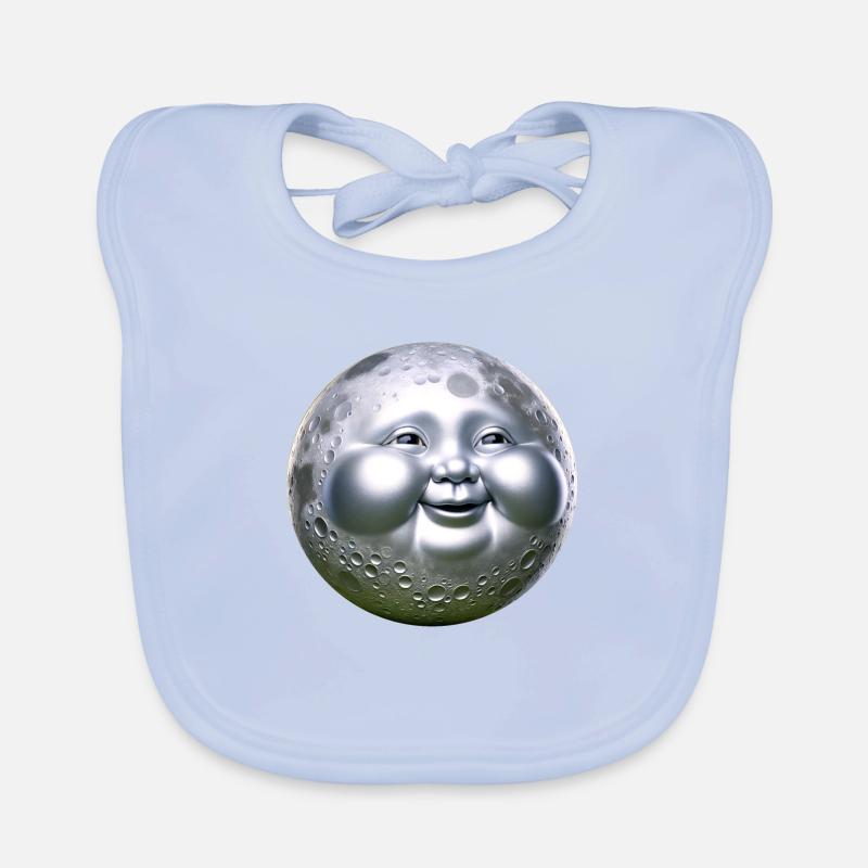 Lune de Bouddha Bavoir bio Bébé