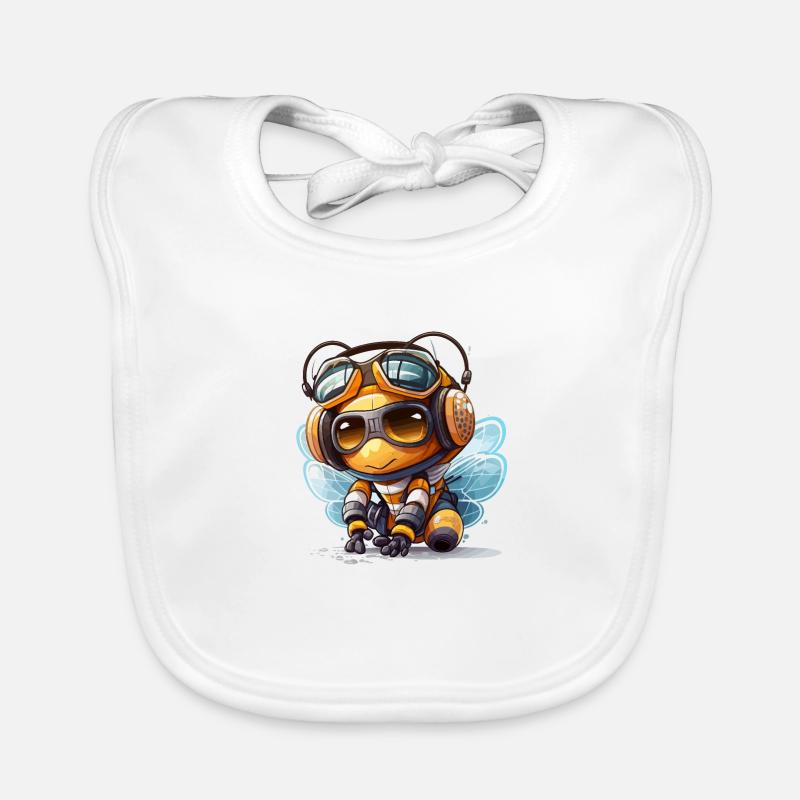 Buzzing Champion Organic Baby Bibs