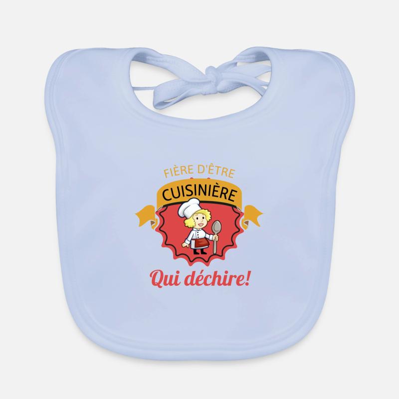 CUISINIÈRE Bavoir bio Bébé