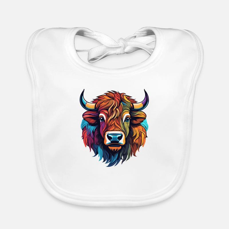Bison Bavoir bio Bébé