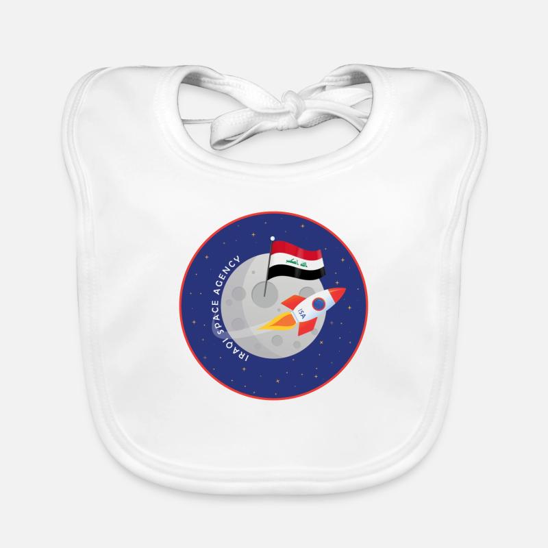 Agence spatiale irakienne Bavoir bio Bébé