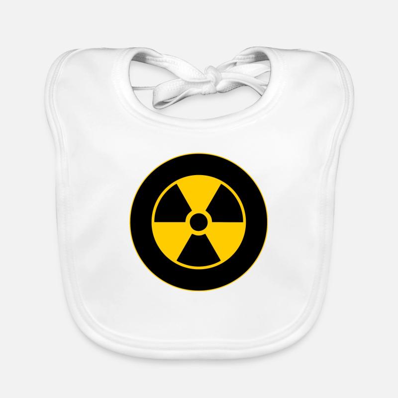 Mod cible RadioActive signe Bavoir bio Bébé