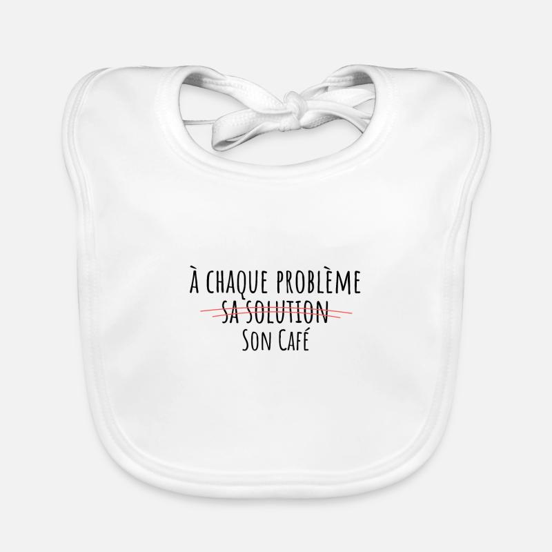Für jedes Problem gibt es eine Lösung, seinen eigenen Kaffee Baby Bio-Lätzchen