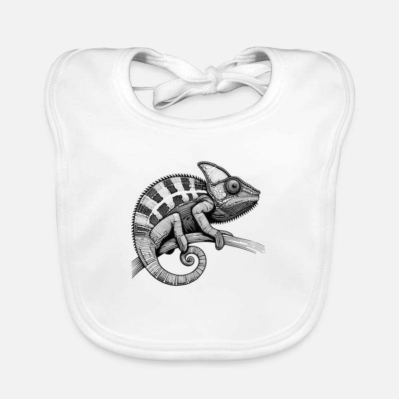 Chamäleon Baby Bio-Lätzchen