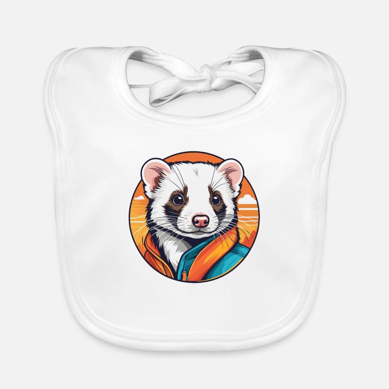 Furet Bavoir bio Bébé