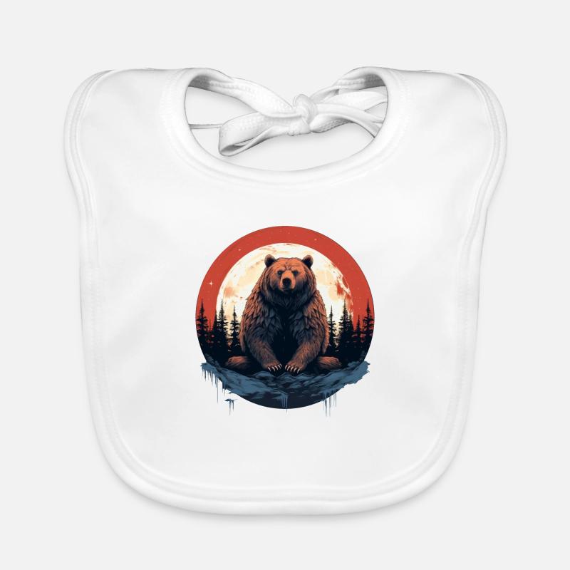 Moon bear Organic Baby Bibs