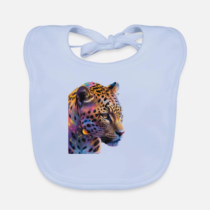 Leopard Hagesmække af økologisk bomuld