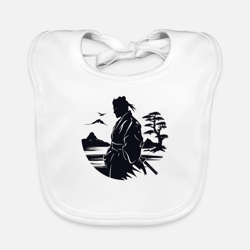 Zen Samurai Hagesmække af økologisk bomuld