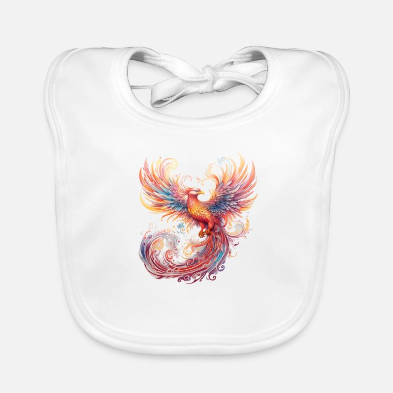 Fantasy Phönix Baby Bio-Lätzchen