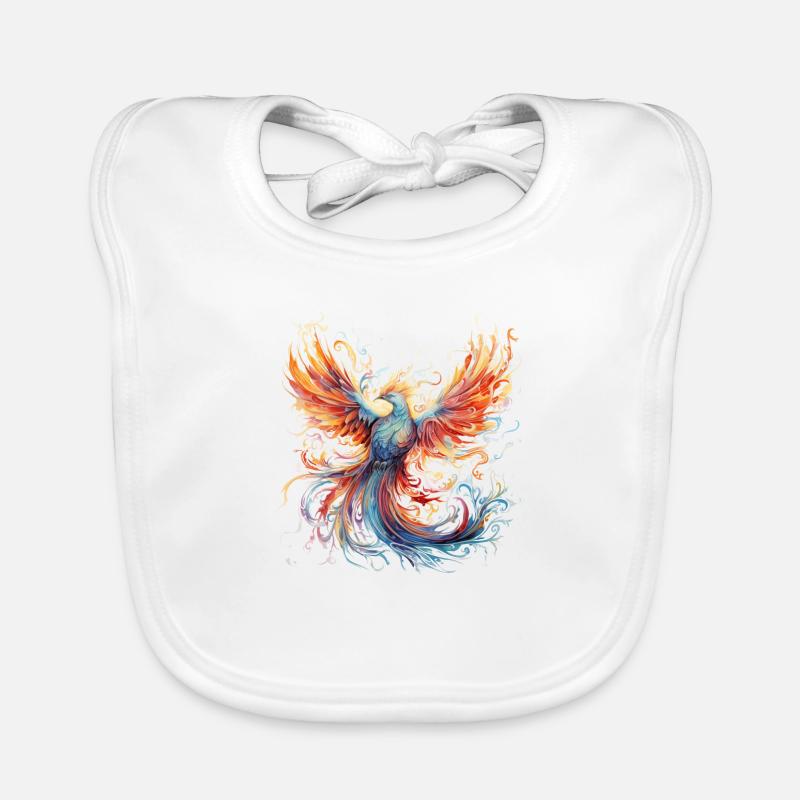 Mythical Phoenix Organic Baby Bibs