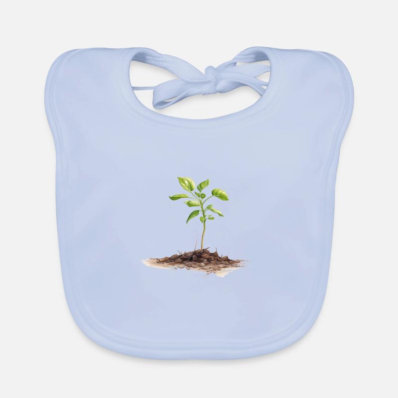 Germe de printemps Bavoir bio Bébé