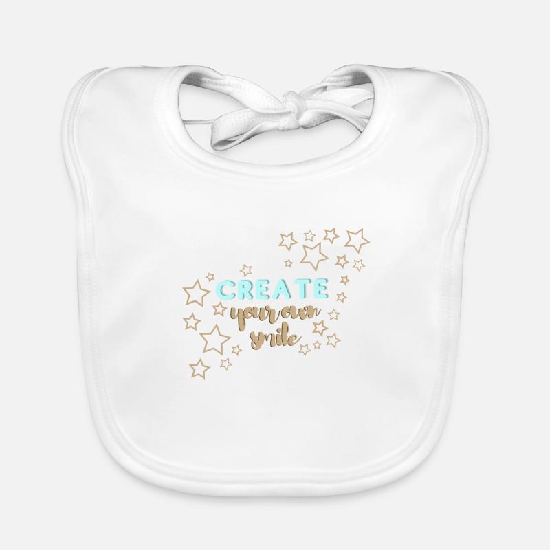 Create your own smile Baby Bio-Lätzchen