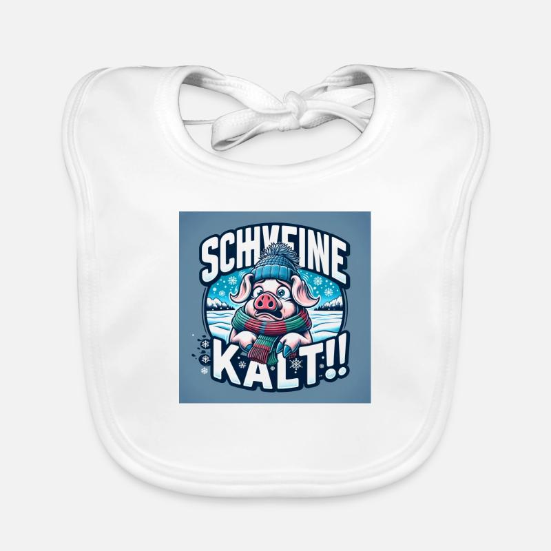 Pork cold Organic Baby Bibs