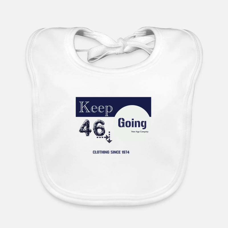 Keep going Organic Baby Bibs