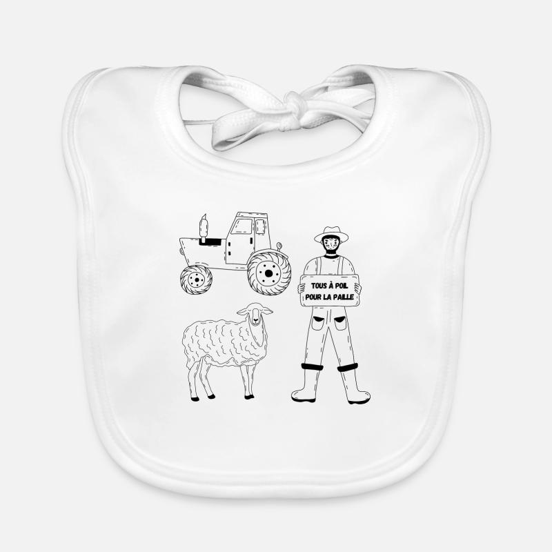 Farmer Support Organic Baby Bibs