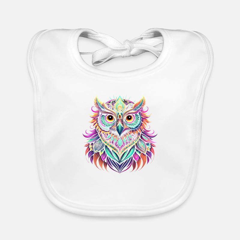 Chouette Bavoir bio Bébé