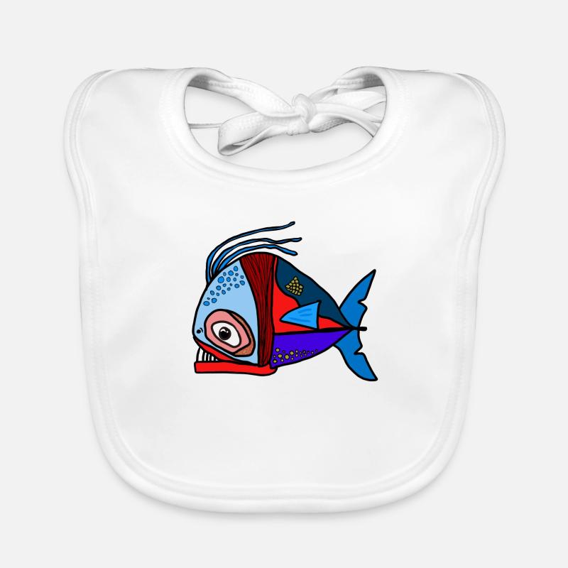 Fisch Baby Bio-Lätzchen