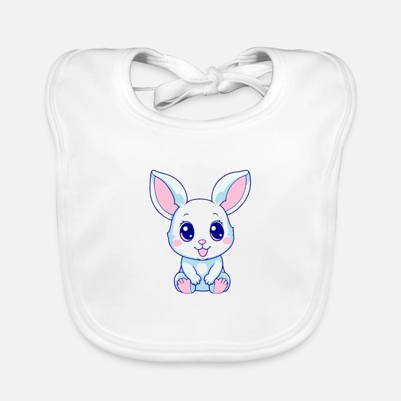 Bébé lapin Bavoir bio Bébé