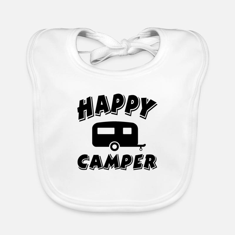 Camper - Baby Bio-Lätzchen - Weiß