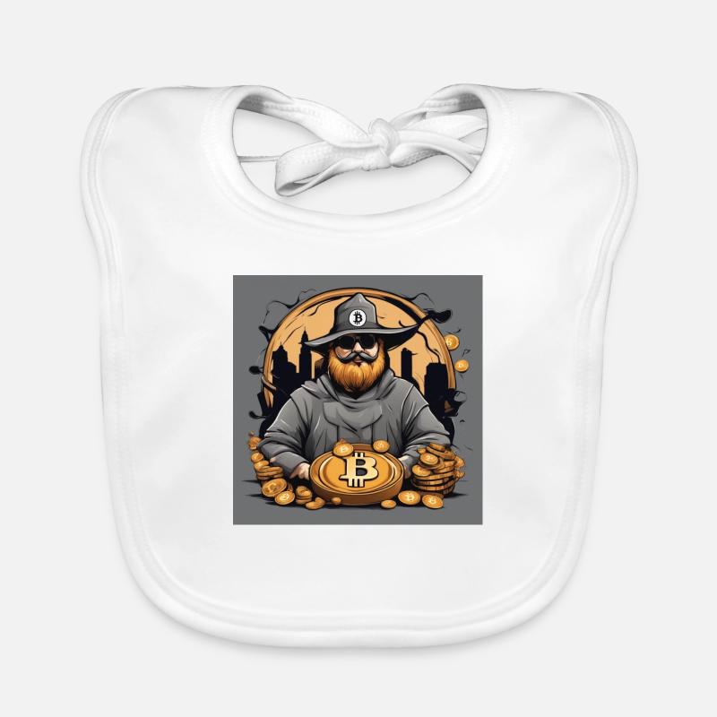 Vendetta Bitcoin Baby Bio-Lätzchen