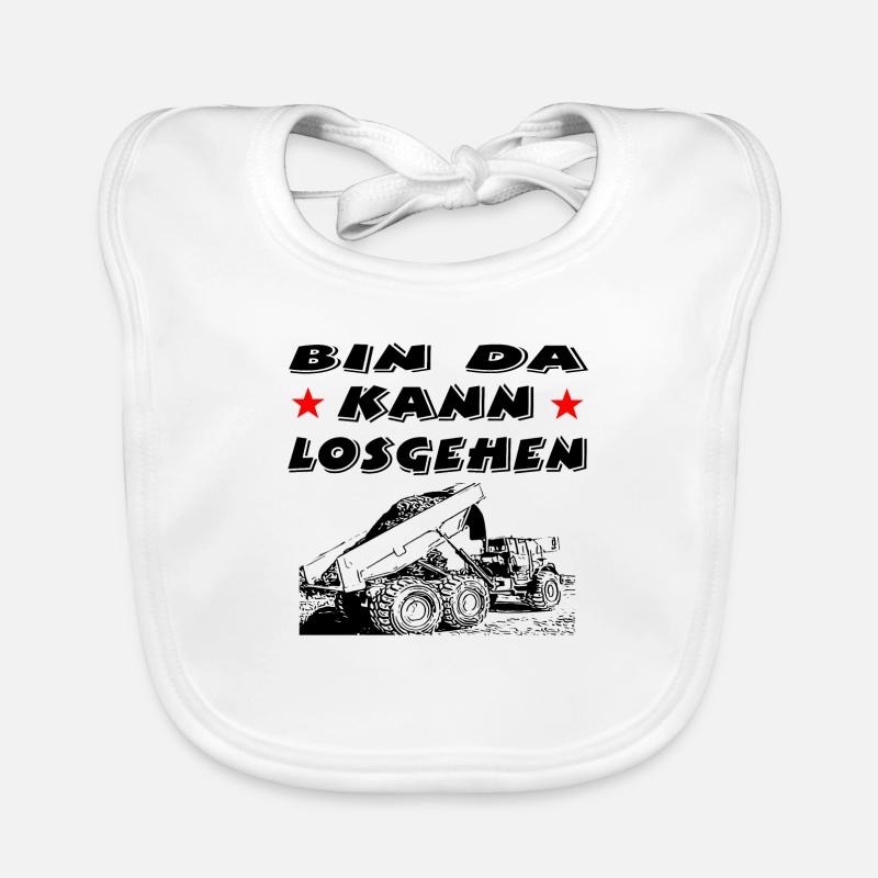 Baustelle Baby Bio-Lätzchen