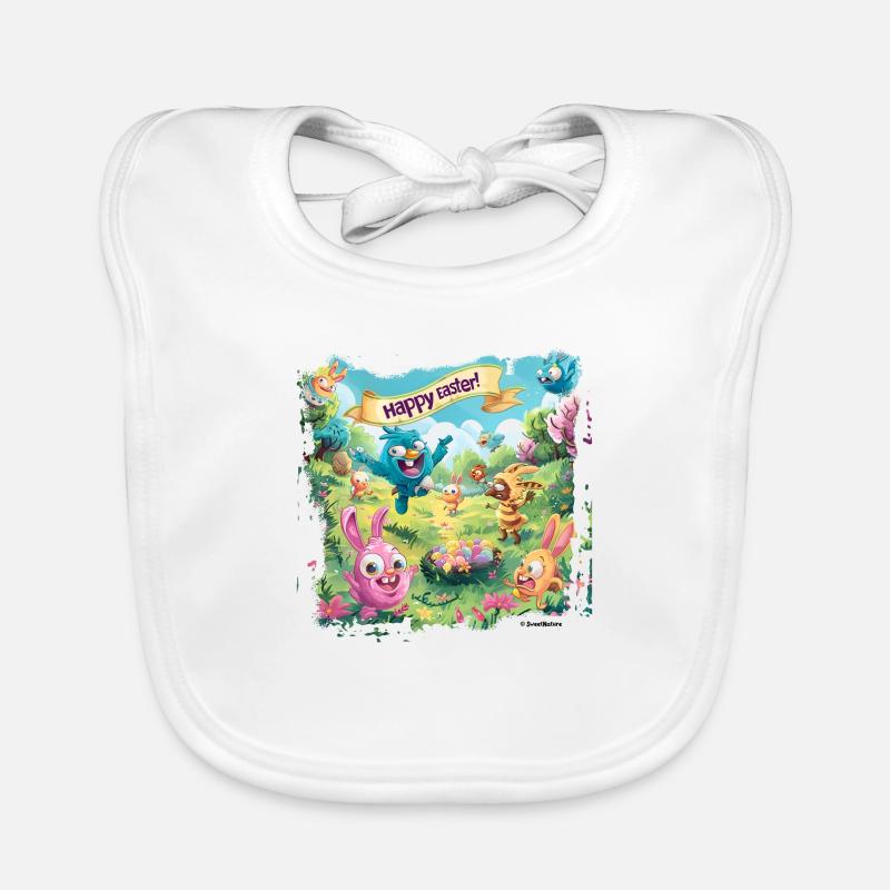Easter World Organic Baby Bibs