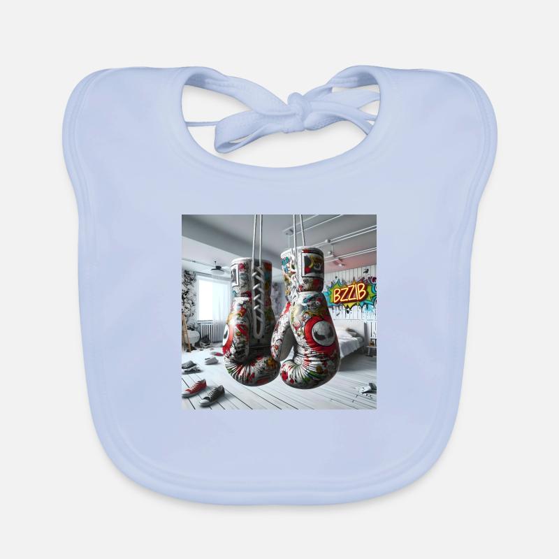 Pop Boxers Gloves Baby Bio-Lätzchen