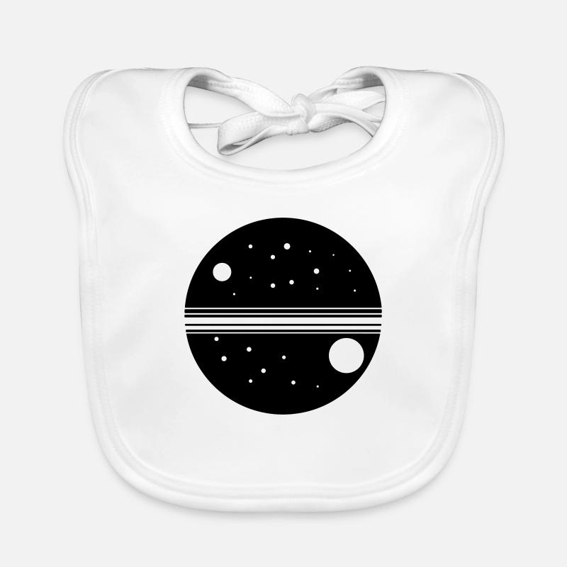 Planet Galaxy Organic Baby Bibs