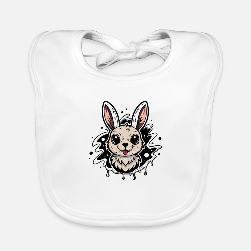 Lapin de Pâques Bavoir bio Bébé