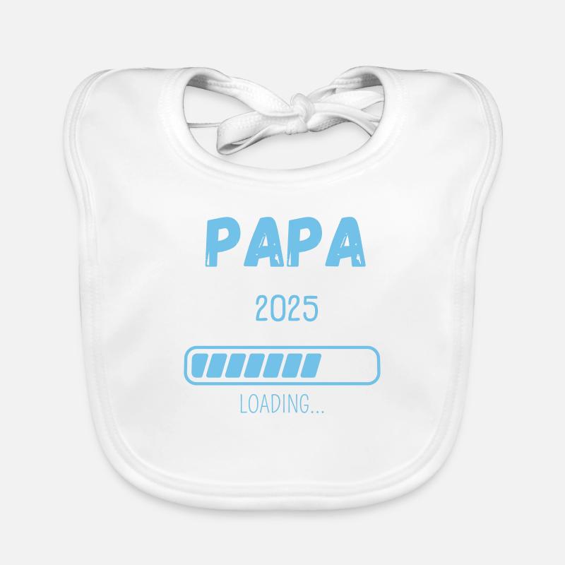 PAPA 2025 LOADING... Baby Bio-Lätzchen
