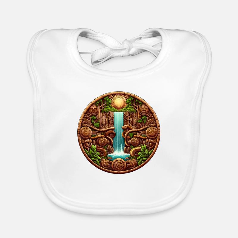 Maya Waterfall Baby Bio-Lätzchen