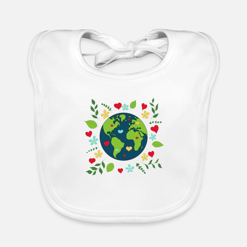 Liebt eure Mutter Erde Baby Bio-Lätzchen