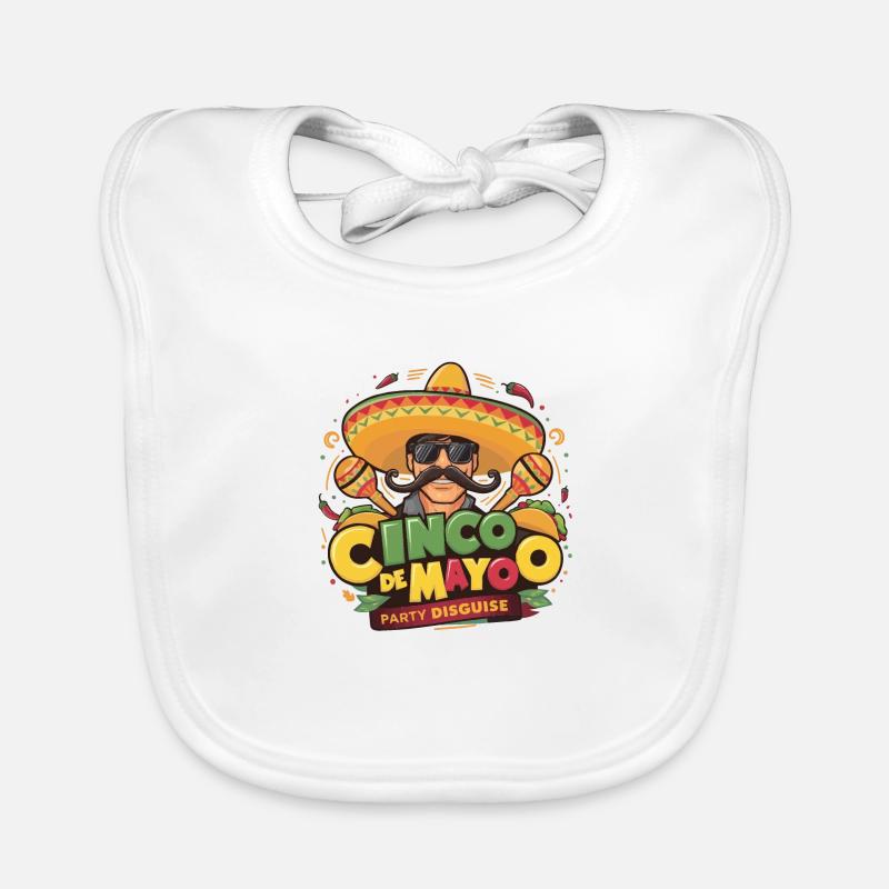 cinco de mayo Bavoir bio Bébé